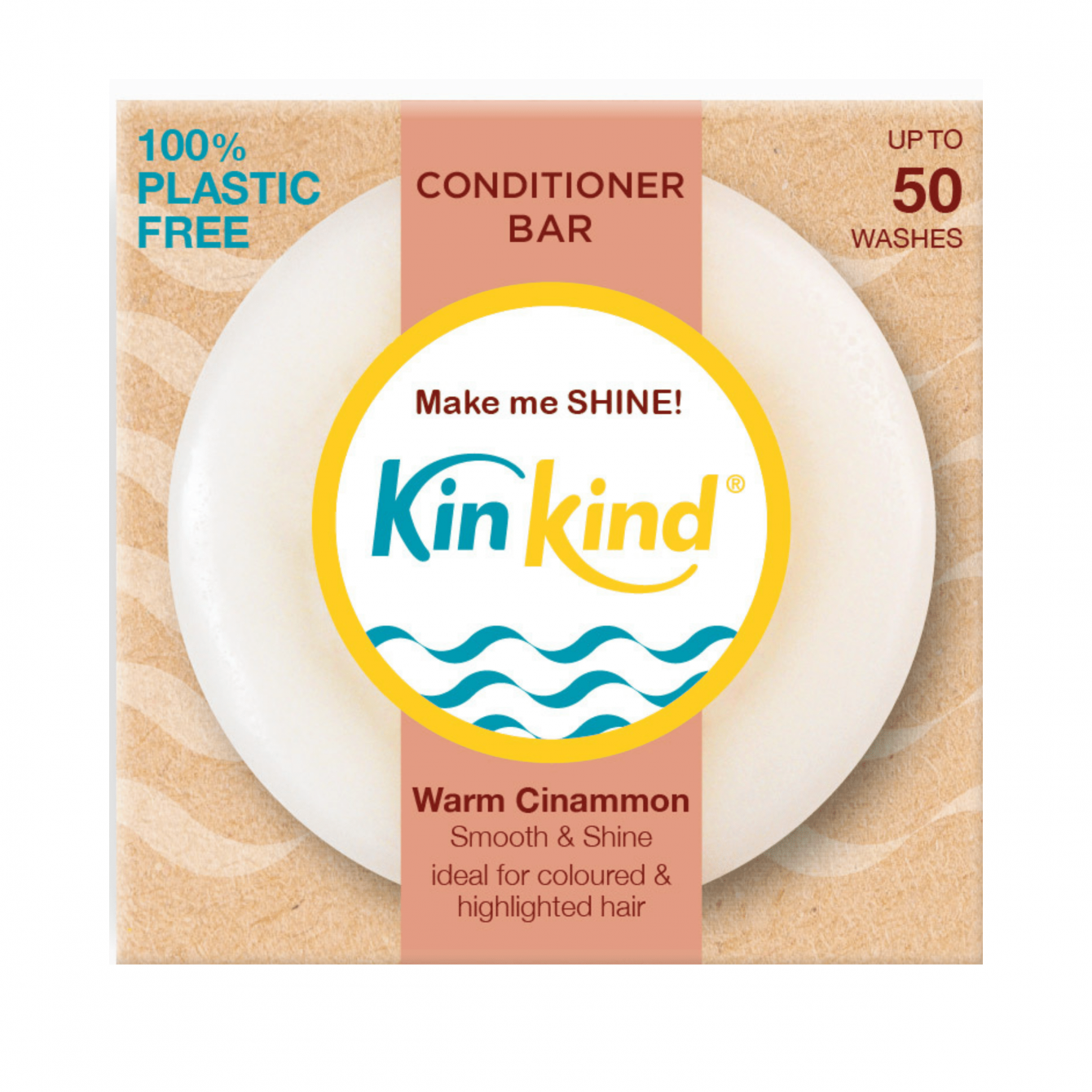 KinKind Conditioner Bar Warm Cinnamon 40g