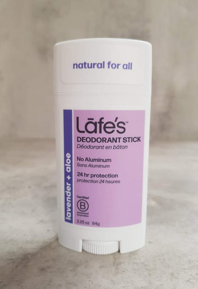 Lafe's Deodorant Stick Lavender + Aloe 64g