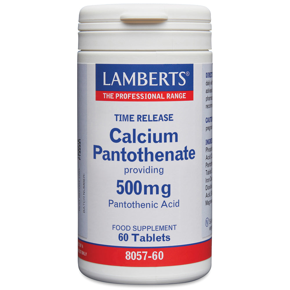 Lamberts Calcium Pantothenate 500mg 60's