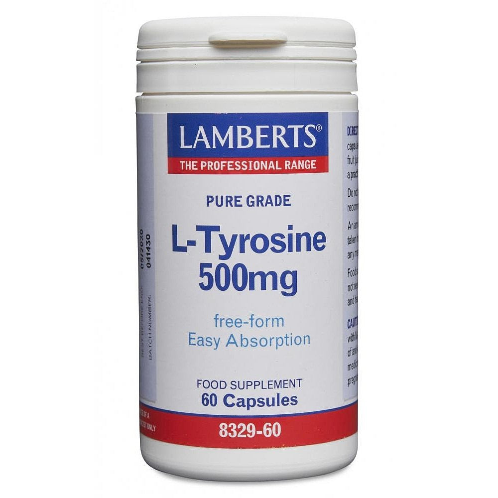 Lamberts L-Tyrosine 500mg 60's