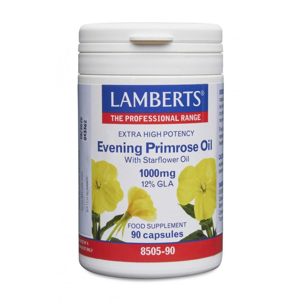 Lamberts Evening Primrose Oil with Starflower Oil 1000mg 90's