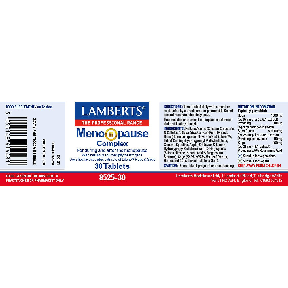 Lamberts Meno-Pause Complex 30s