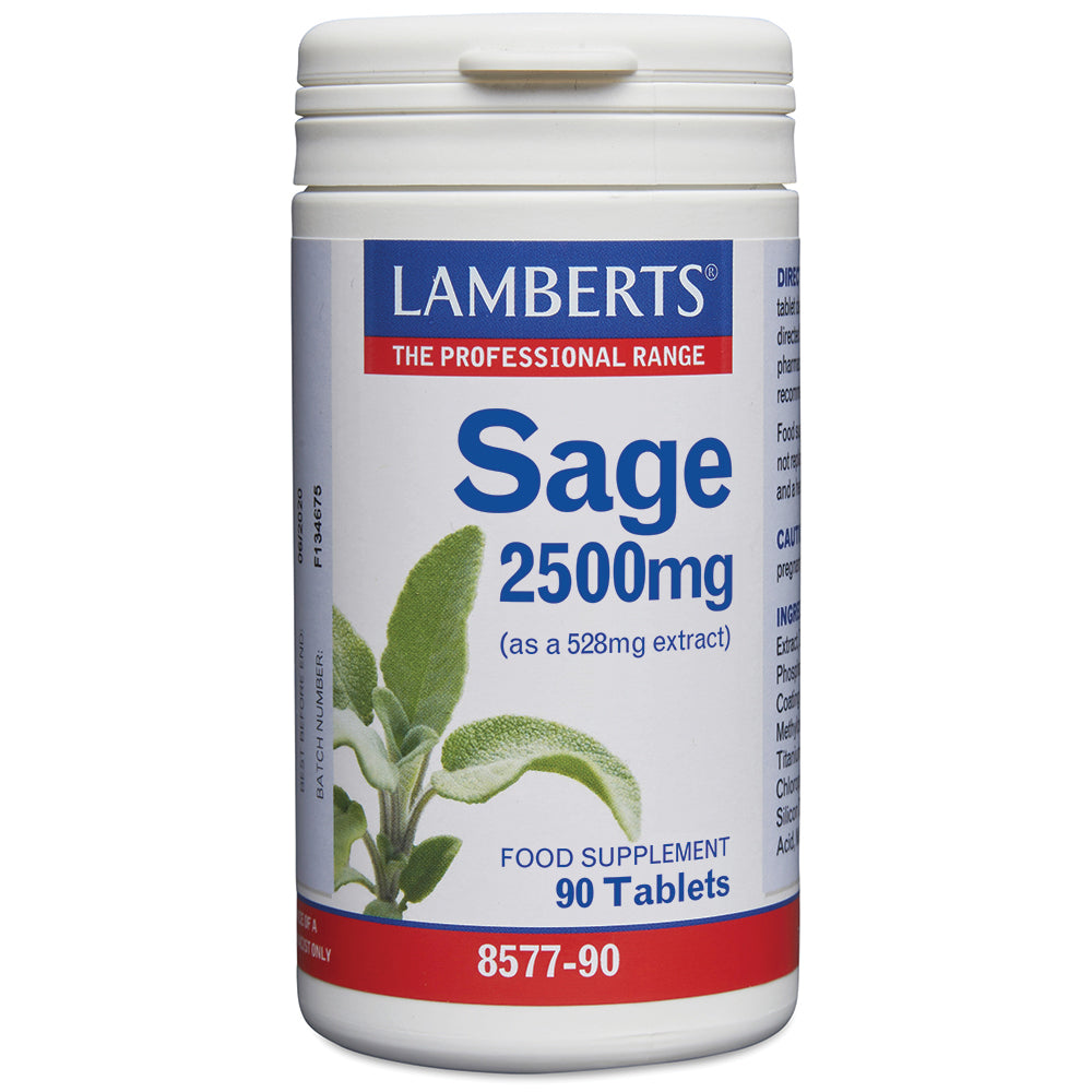 Lamberts Sage 2500mg 90's