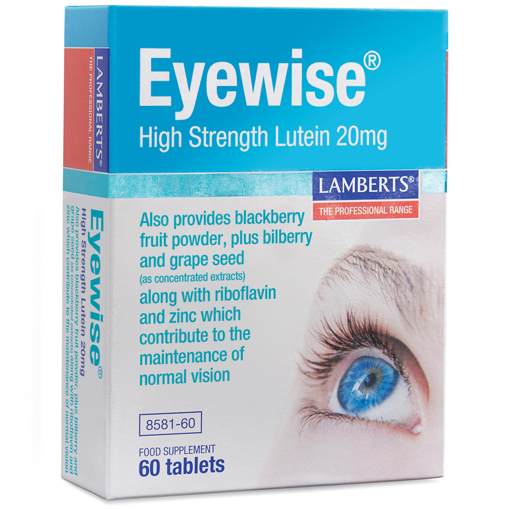 Lamberts Eyewise High Strength Lutein 20mg 60's