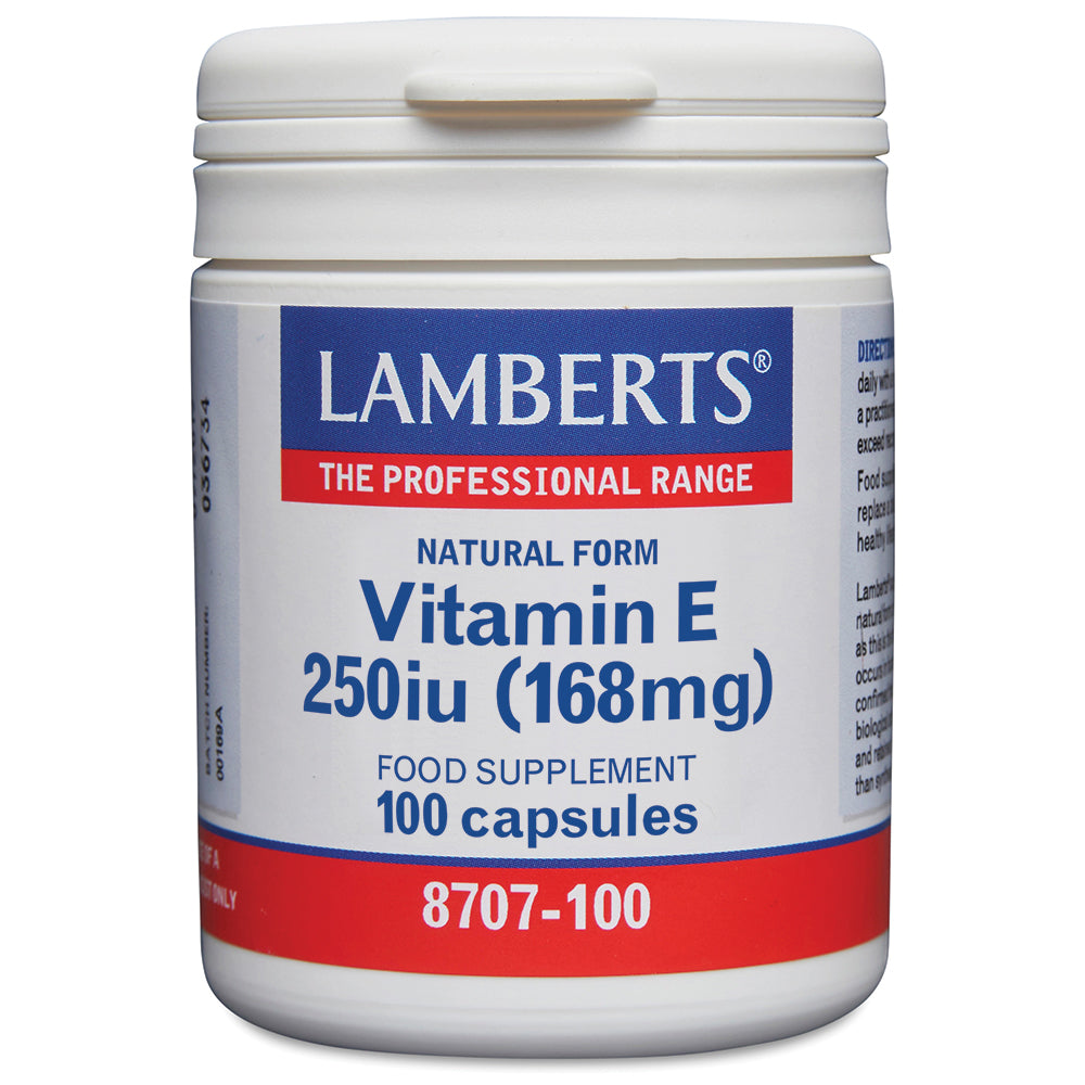 Lamberts Vitamin E 250iu (168mg) 100's