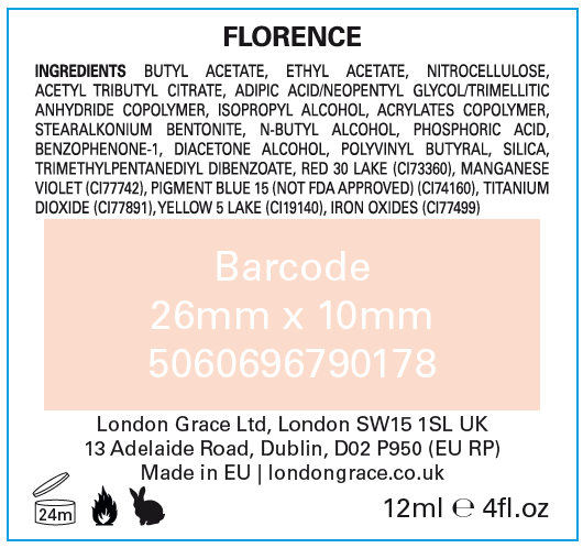 London Grace Nail Polish Florence 12ml