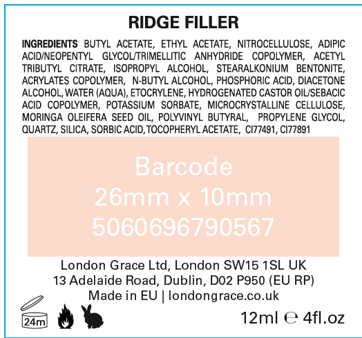 London Grace Ridge Filler Base Coat 12ml