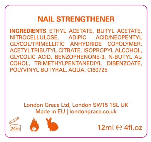 London Grace Nail Strengthener 12ml