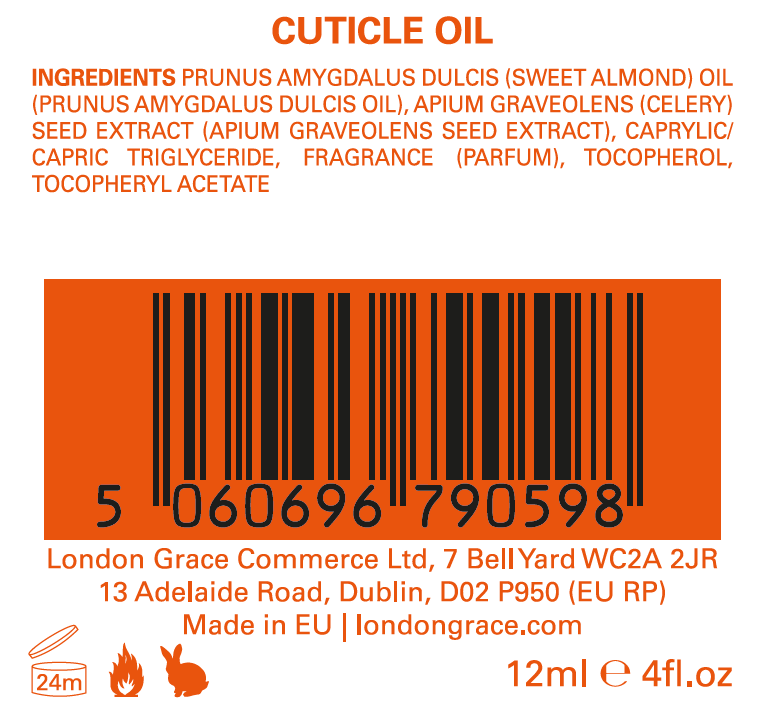 London Grace Cuticle Oil 12ml