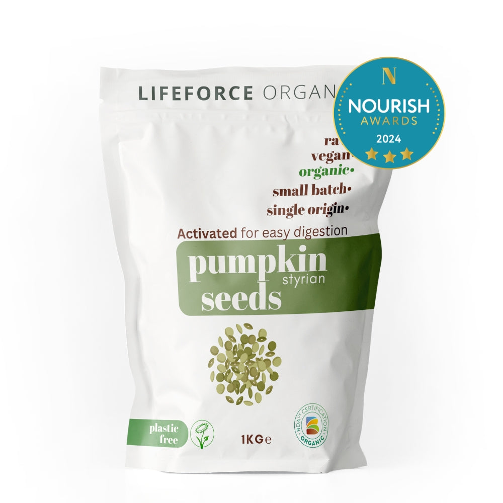 Lifeforce Organics Activated Pumpkin Seeds 1kg