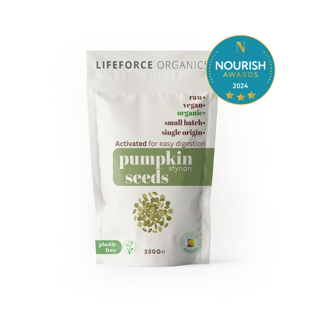 Lifeforce Organics Activated Pumpkin Seeds 250g SINGLE