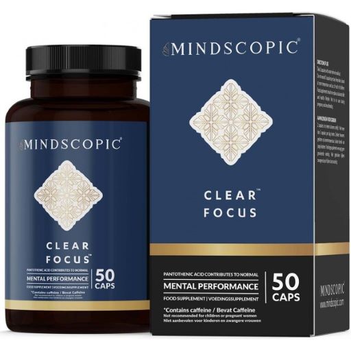 Mindscopic Clear Focus (with Caffeine) 50's