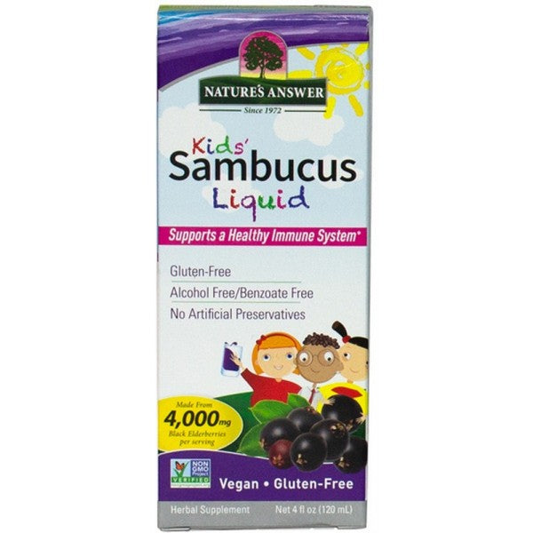 Nature's Answer Kid's Sambucus Liquid 120ml