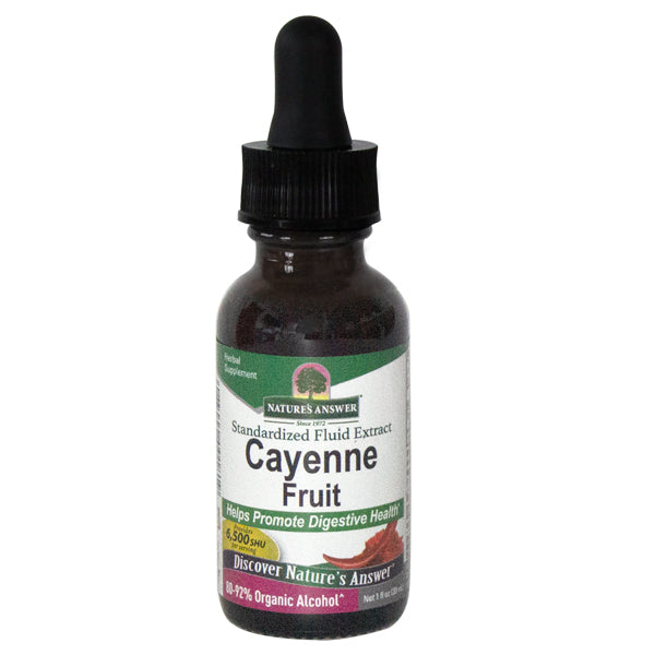 Nature's Answer Cayenne Fruit (Organic Alcohol) 30ml