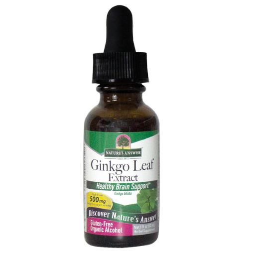 Nature's Answer Ginkgo Leaf Extract (Organic Alcohol) 30ml