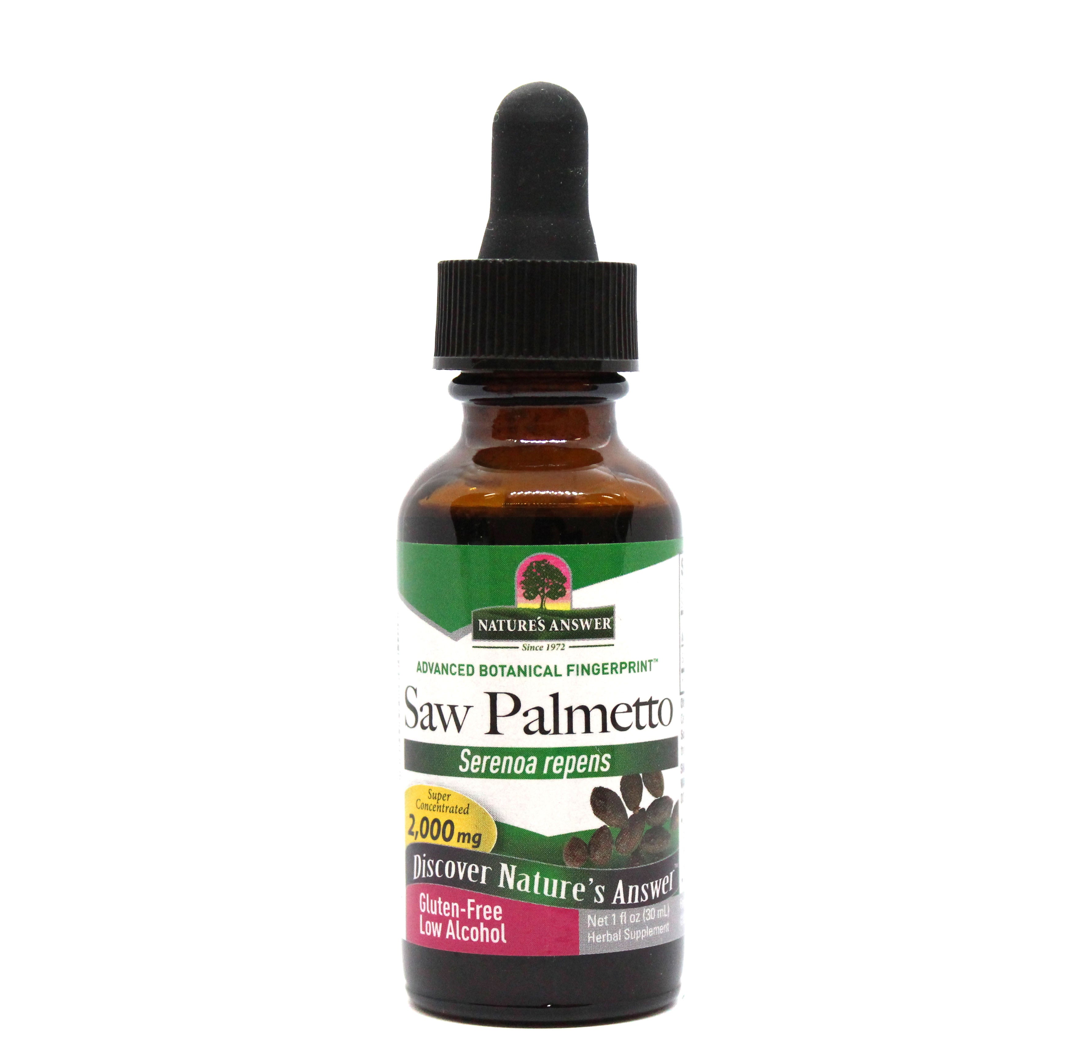 Nature's Answer Saw Palmetto Berry (Low Alcohol) 30ml