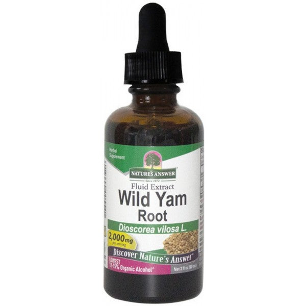 Nature's Answer Wild Yam Root (Organic Alcohol) 60ml