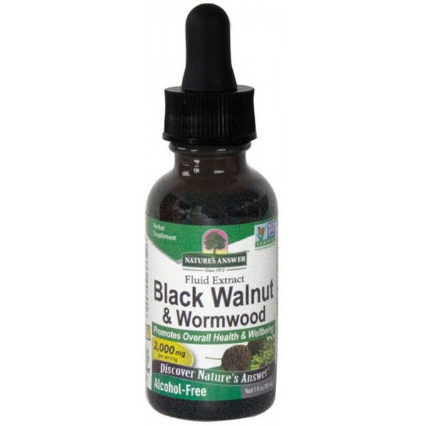 Nature's Answer Black Walnut & Wormwood (Alcohol-Free) 30ml