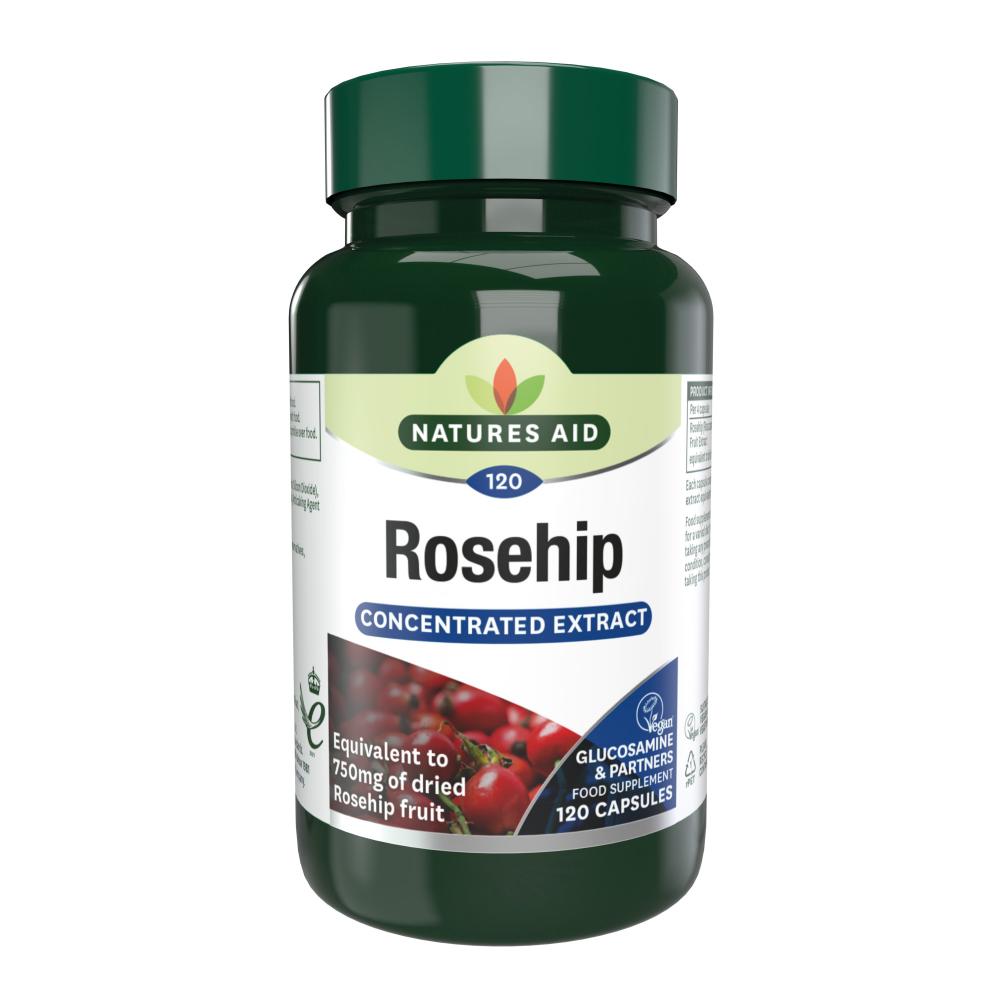 Natures Aid Rosehip (Concentrated Extract) 120's