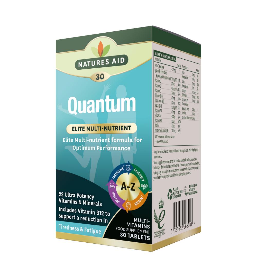 Natures Aid Quantum (Elite Multi-Nutrient) 30's