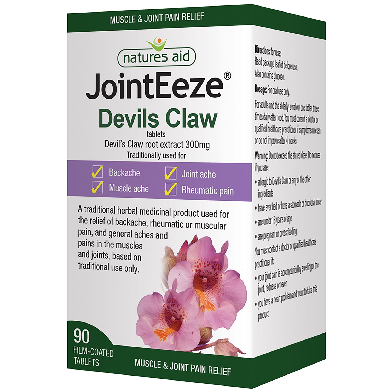 Natures Aid JointEeze® Devils Claw Tablets 90's