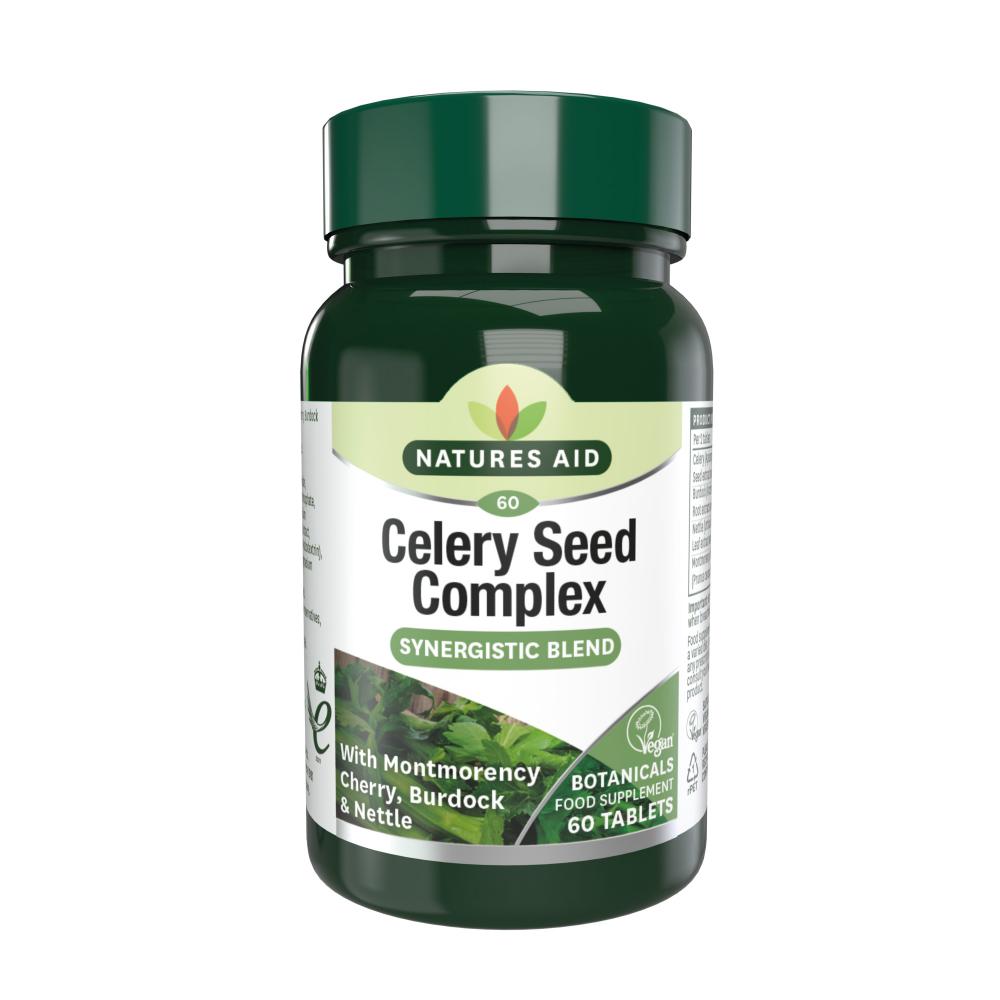 Natures Aid Celery Seed Complex (Synergistic Blend) 60's