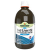 Natures Aid Cod Liver Oil Pure Icelandic Fish Oil (Omega-3) 500ml