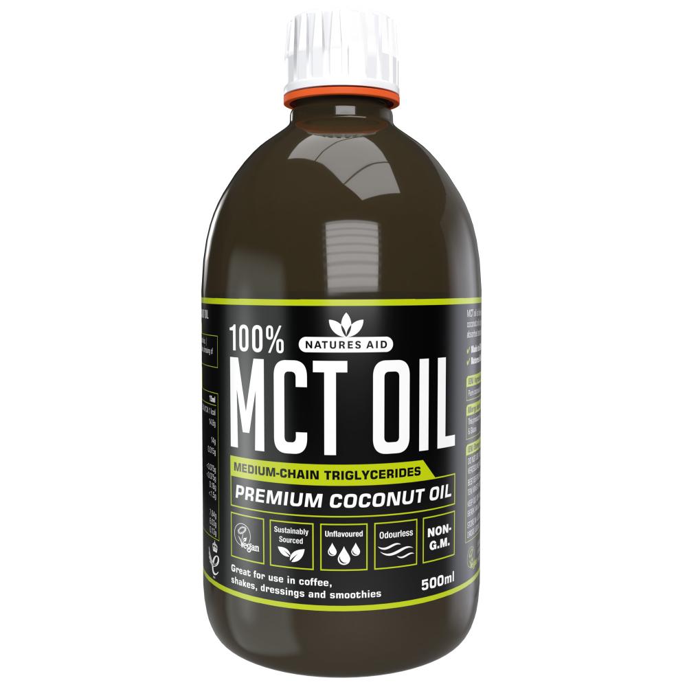 Natures Aid 100% MCT Oil 500ml