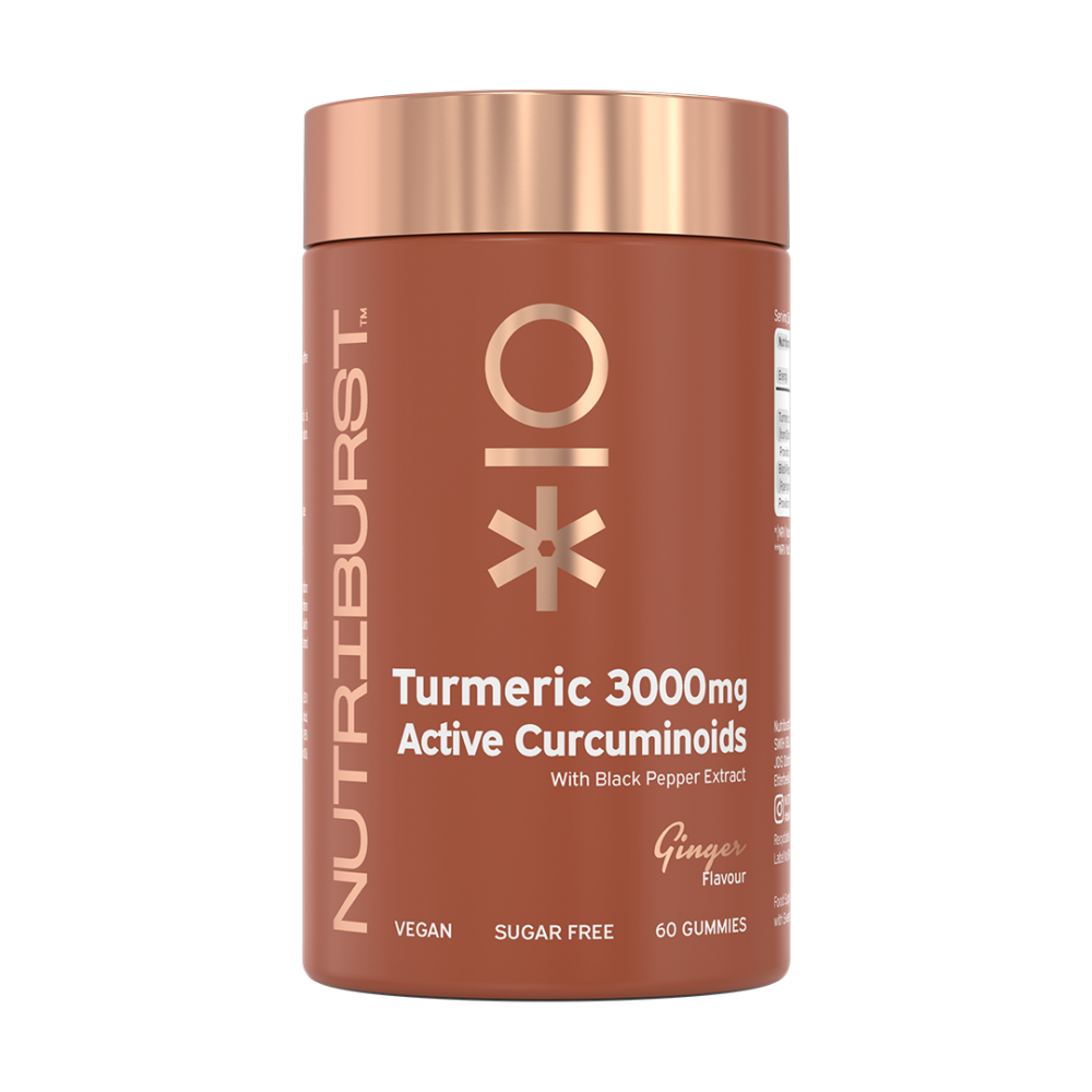 Nutriburst Turmeric 3000mg Active Curcuminoids 60s