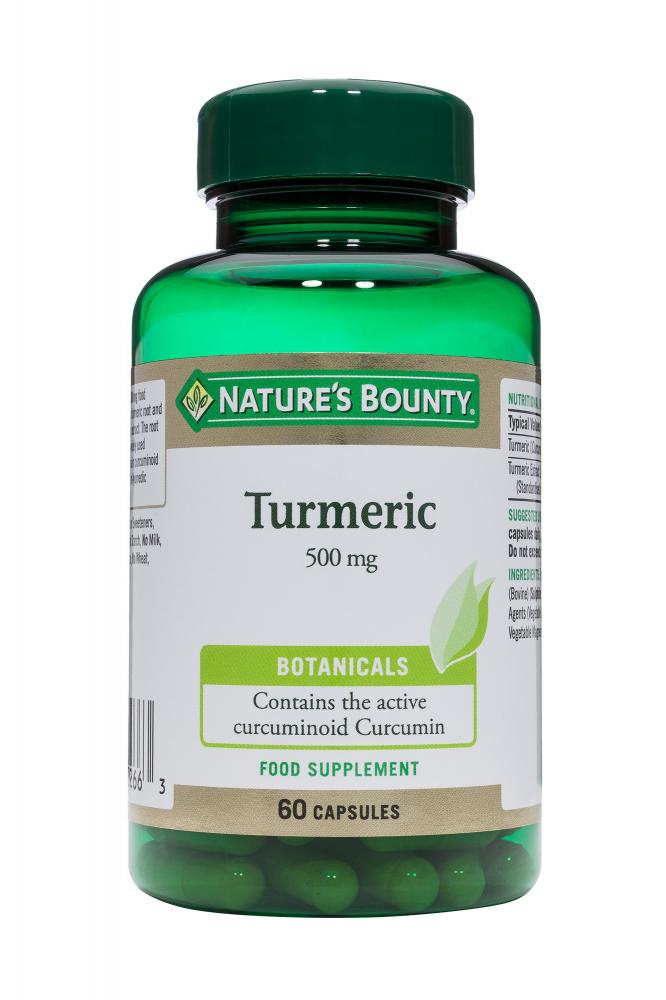 Nature's Bounty Turmeric 500mg 60's