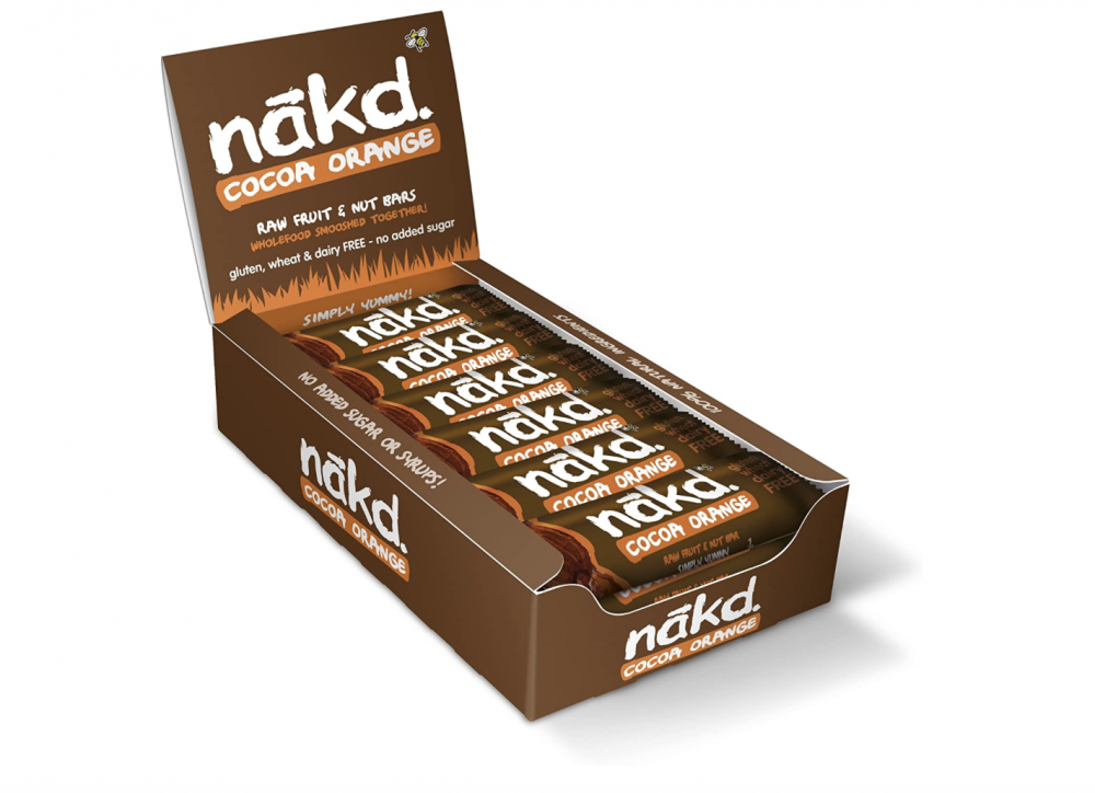 Nakd Cocoa Orange 18 x 35g Bar (CASE)