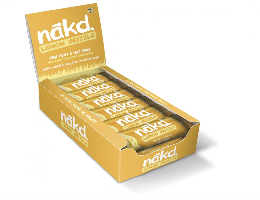 Nakd Lemon Drizzle 18 x 35g Bar (CASE)