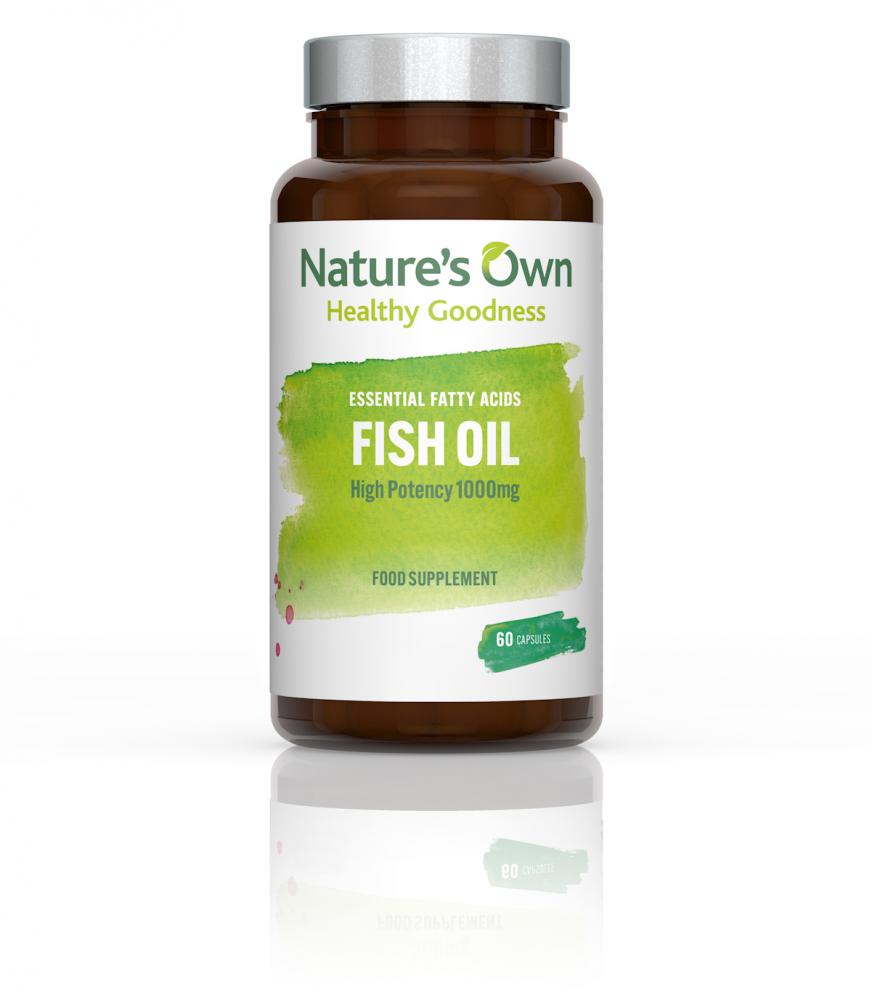 Nature's Own Fish Oil High Potency 1000mg 60's