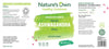 Nature's Own Organic Ashwagandha 500mg 60's