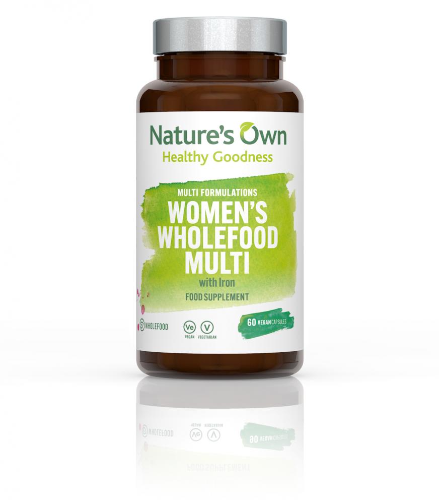 Nature's Own Women's Wholefood Multi with Iron 60's