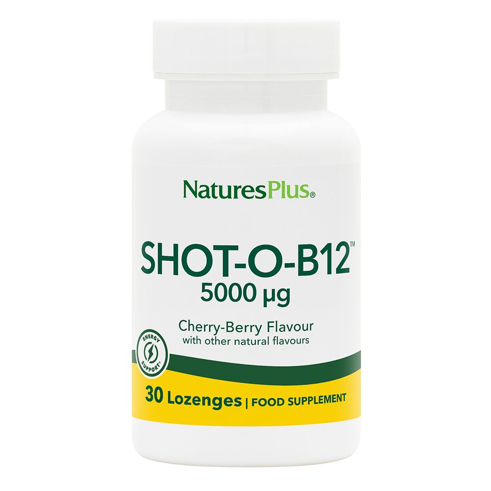 Nature's Plus Shot-O-B12 30 Lozenges