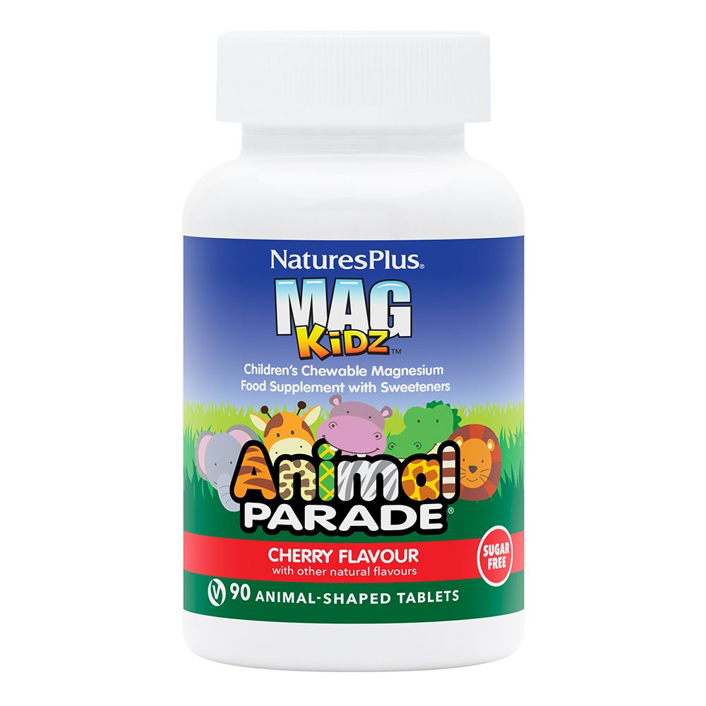 NaturesPlus Animal Parade Mag Kidz Cherry Flavour 90s