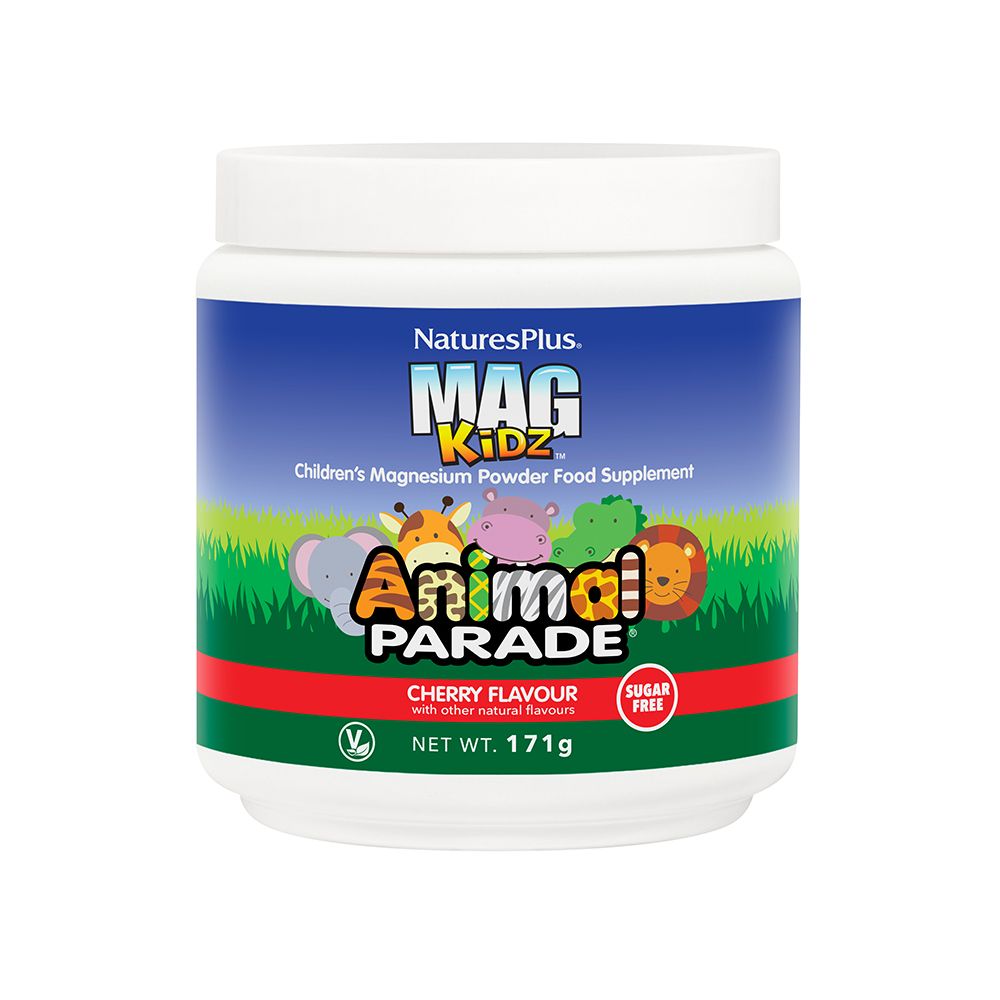 NaturesPlus Animal Parade Mag Kidz Cherry Flavour 171g (Powder)