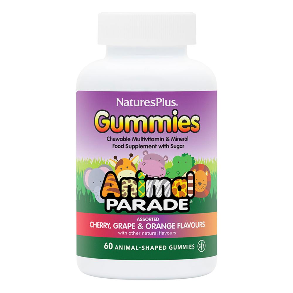 NaturesPlus Animal Parade Gummies Assorted Flavours 60s