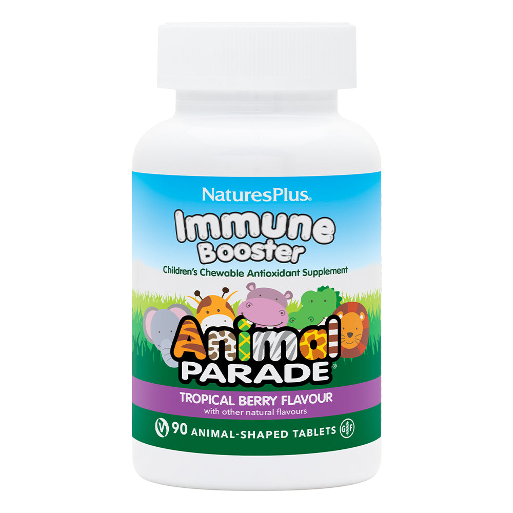 NaturesPlus Animal Parade Immune Booster Tropical Berry Flavour 90s