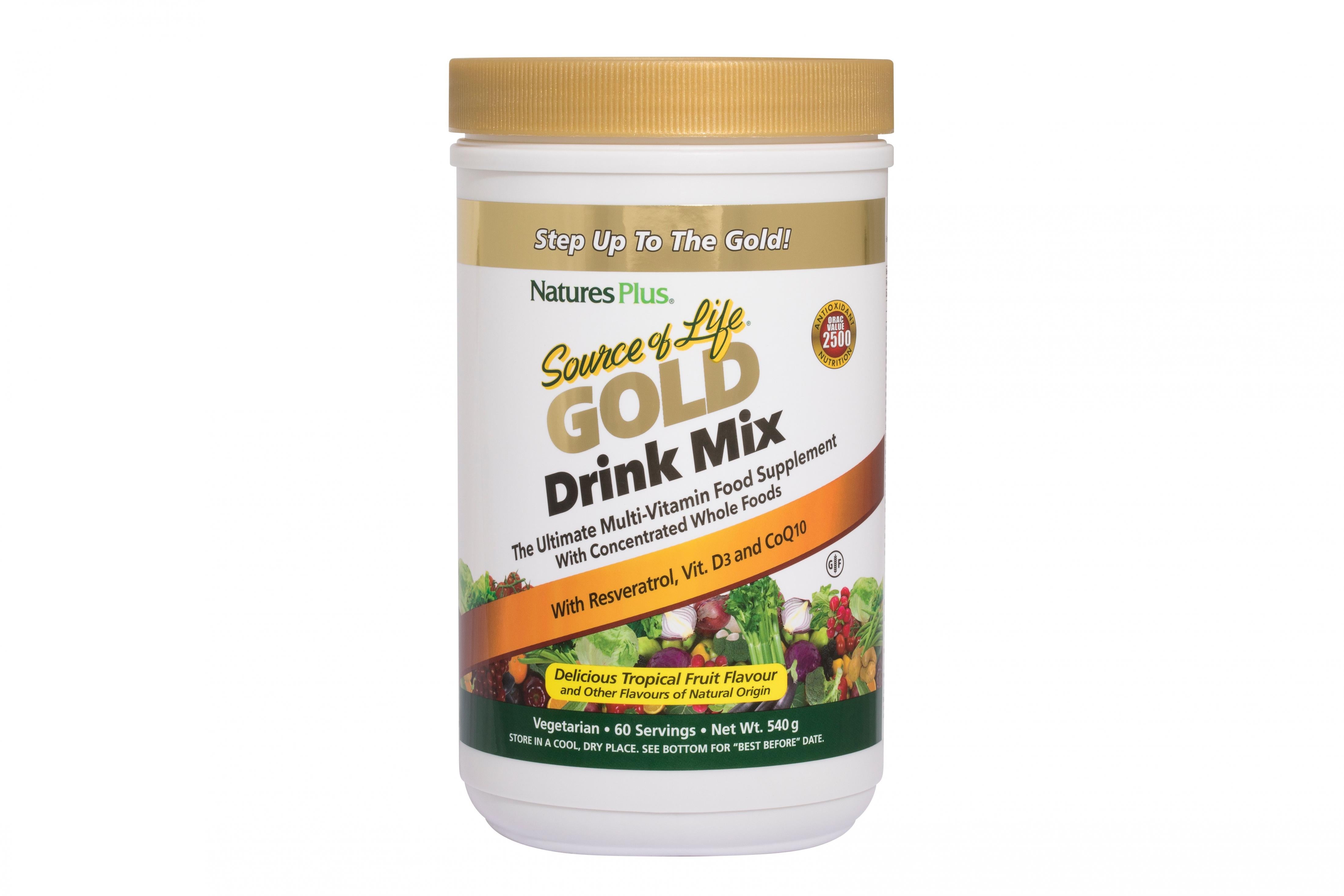 NaturesPlus Source of Life GOLD Drink Mix 540g