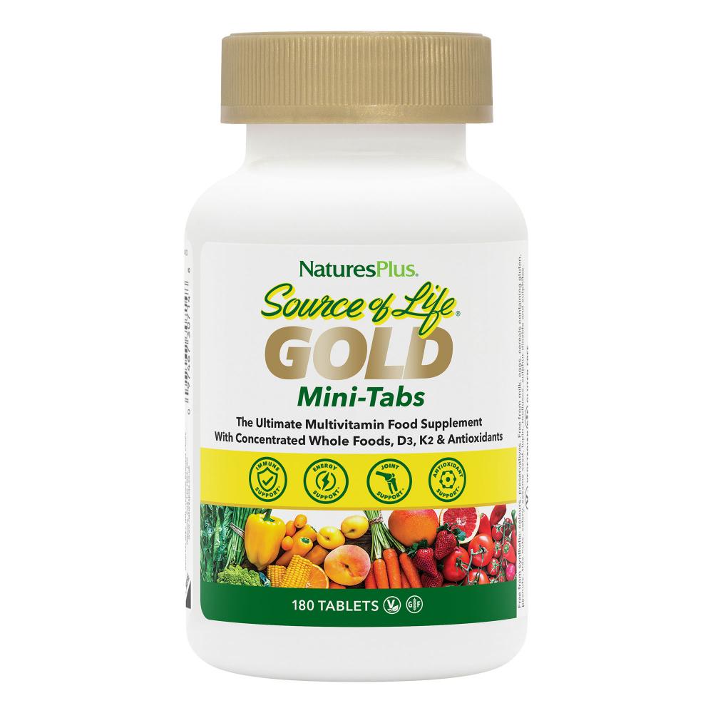 NaturesPlus Source of Life GOLD Mini-Tabs 180's