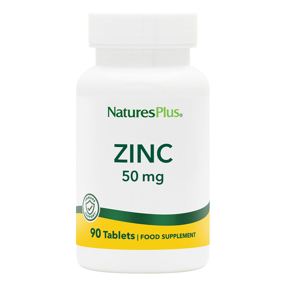 NaturesPlus Zinc 50mg 90’s