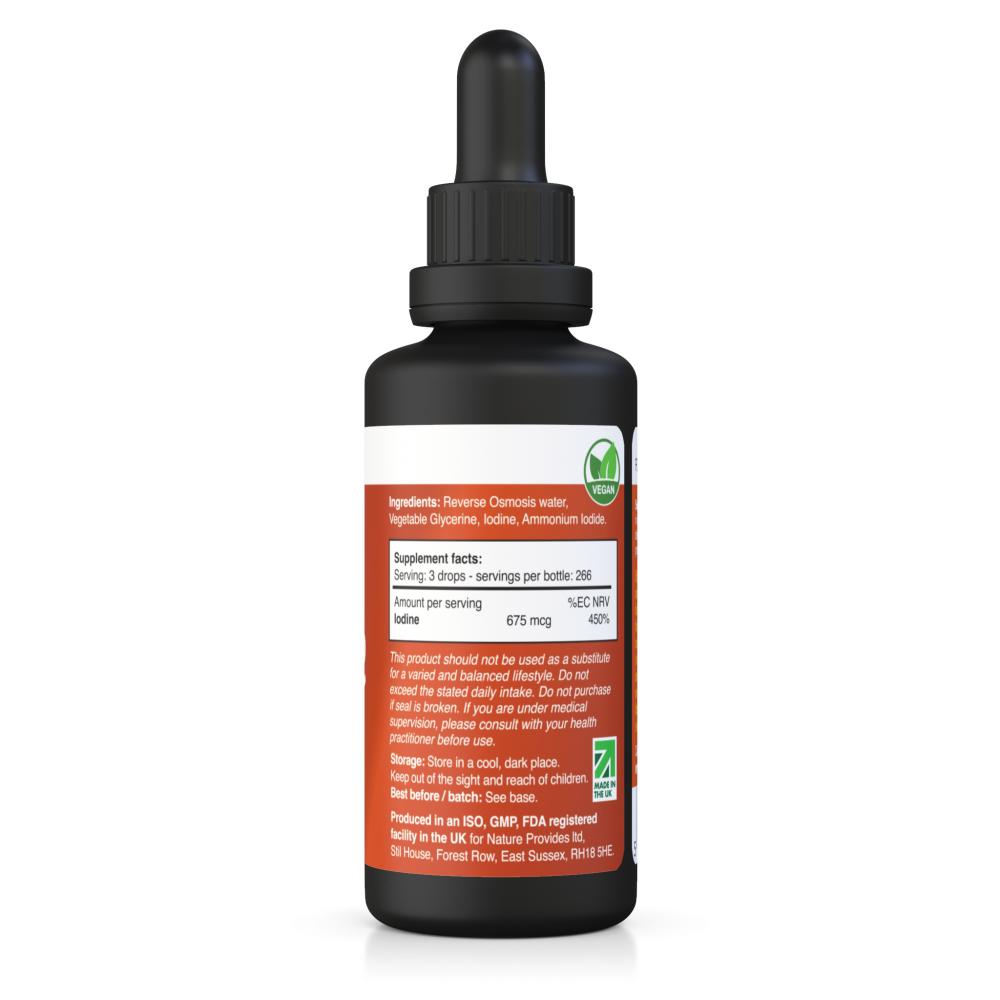 Nature Provides Dual-Form Iodine 675mcg 30ml