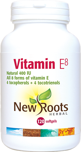 New Roots Herbal Vitamin E8 120's