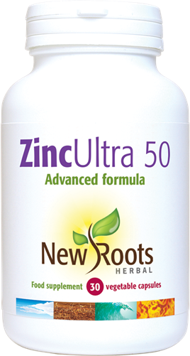 New Roots Herbal ZincUltra 50 30's