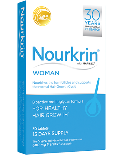 Nourkrin Woman For Healthy Hair Growth 30 Tablets 15 Days Supply