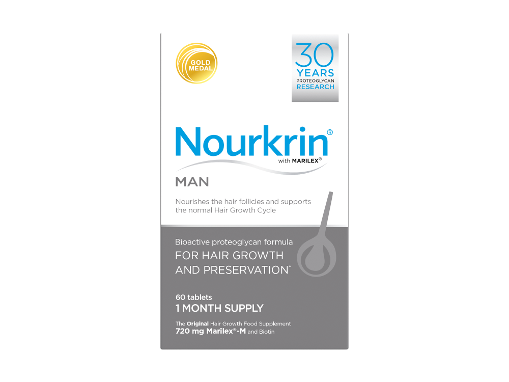 Nourkrin Man For Hair Growth and Preservation 60's