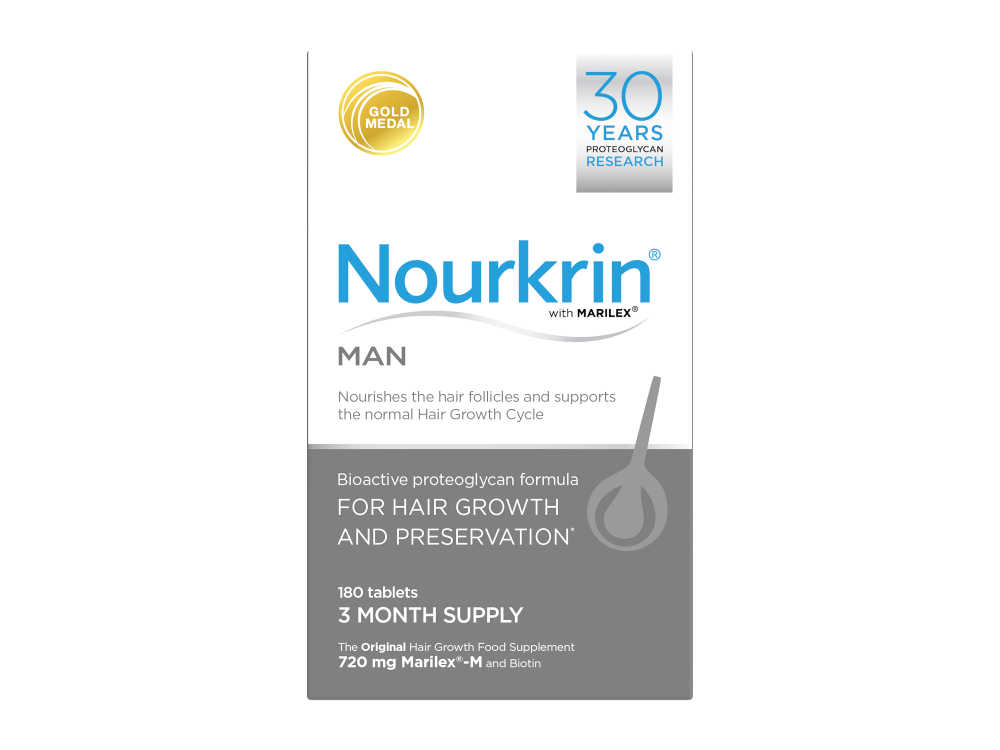 Nourkrin Man For Hair Growth and Preservation 180's
