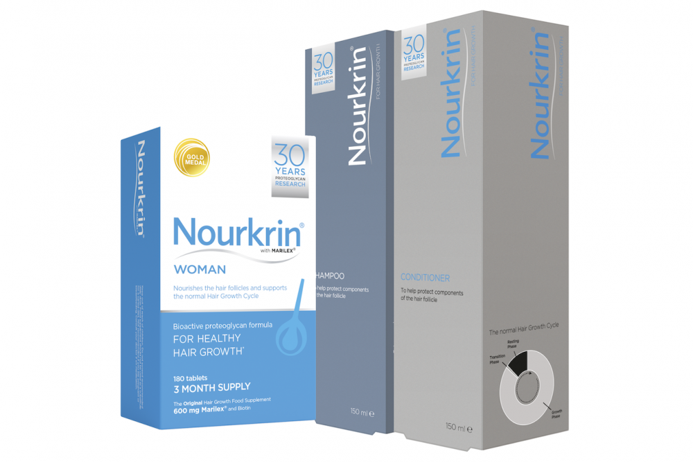 Nourkrin Woman Value Pack 180's + Shampoo & Conditioner